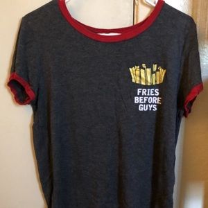 Fries before guys tee!! Size: L